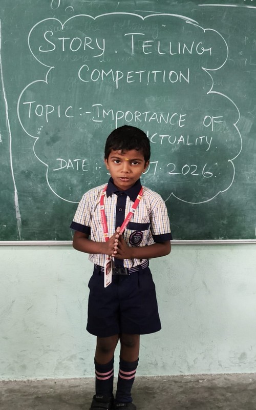 Grade 3 July month competition Story telling