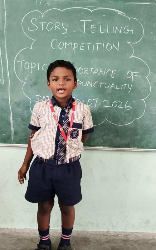 Grade 3 July month competition Story telling