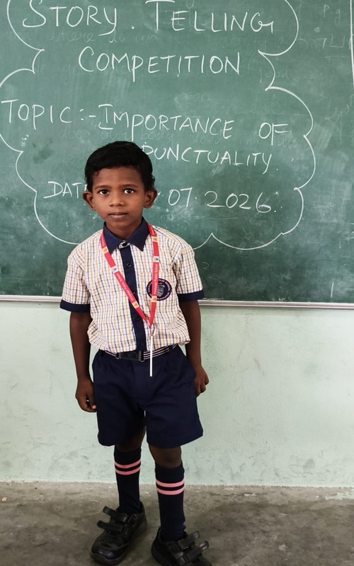 Grade 3 July month competition Story telling