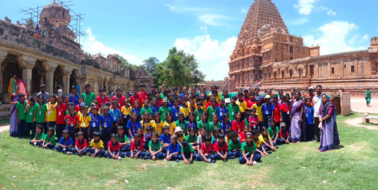 Educational Field Trip to Thanjavur big temple